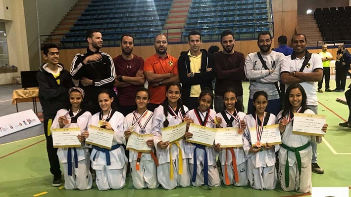 أبطال وادى دجلة للتايكوندو يتوجون ببطولة للجمهورية