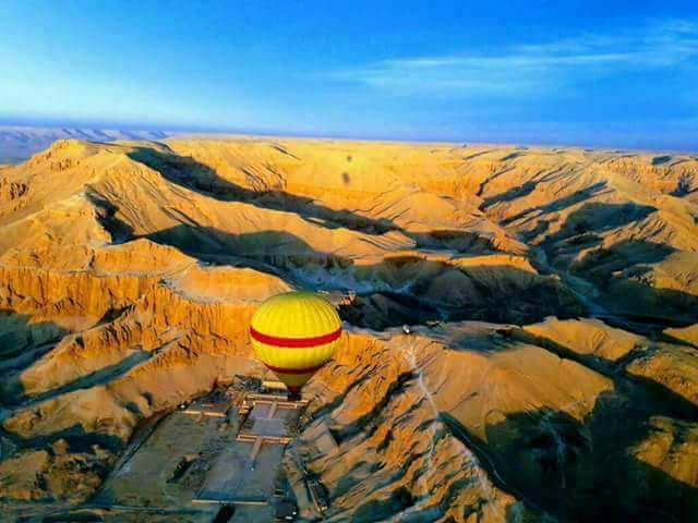 إلغاء رحلات البالون بالأقصر لسرعة الرياح وسوء الطقس