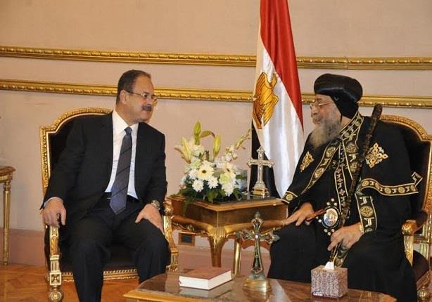 وزير الداخلية والبابا