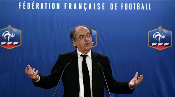 رئيس الاتحاد الفرنسي لكرة القدم نويل لو غريت رئيس الاتحاد الفرنسي لكرة القدم نويل لو غريت