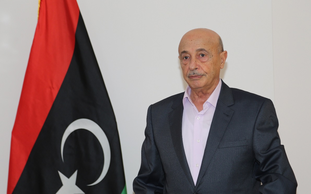 رئيس مجلس النواب الليبي المستشار عقيلة صالح رئيس مجلس النواب الليبي المستشار عقيلة صالح