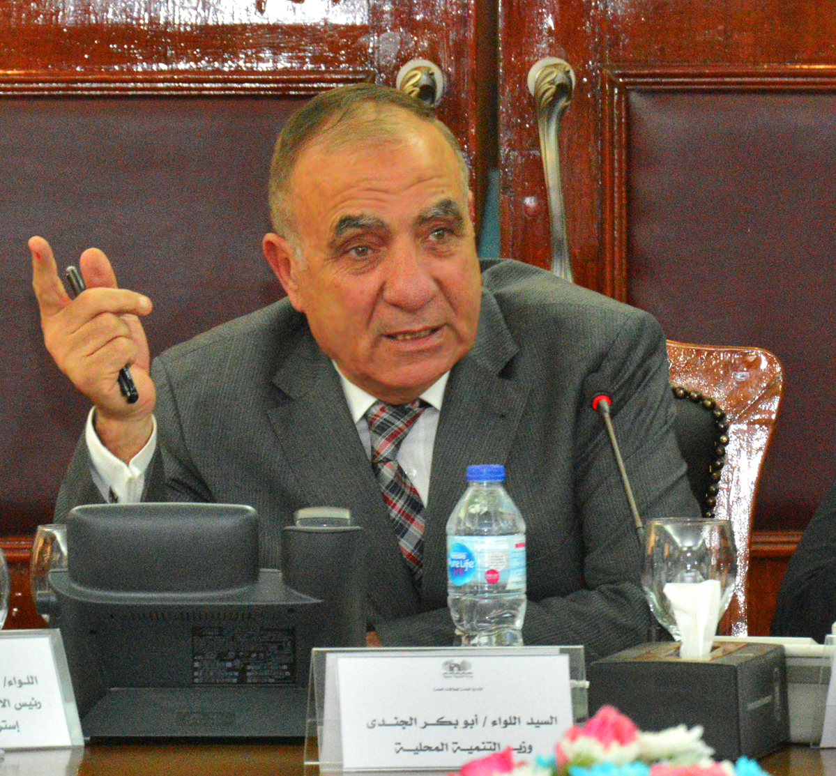 اللواء أبو بكر الجندى وزير التنمية المحلية