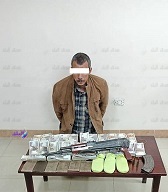 المتهم والمضبوطات