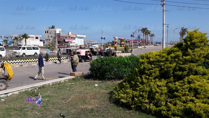 جانب من استعدادات محافظة كفر الشيخ لاستقبال شم النسيم