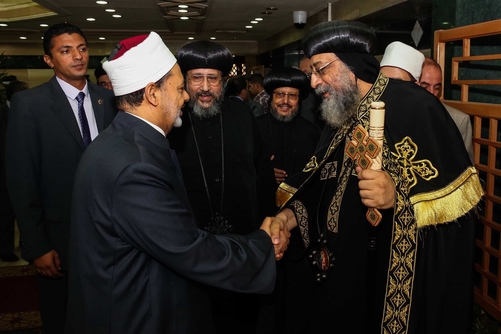 شيخ الأزهر والبابا تواضروس - أرشيفية