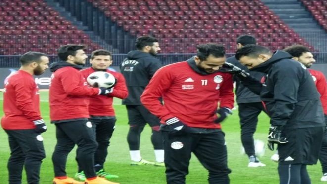 جانب من تدريب المنتخب الوطنى جانب من تدريب المنتخب الوطنى