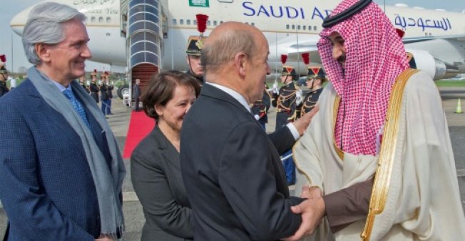 ولي العهد السعودي في فرنسا ولي العهد السعودي في فرنسا