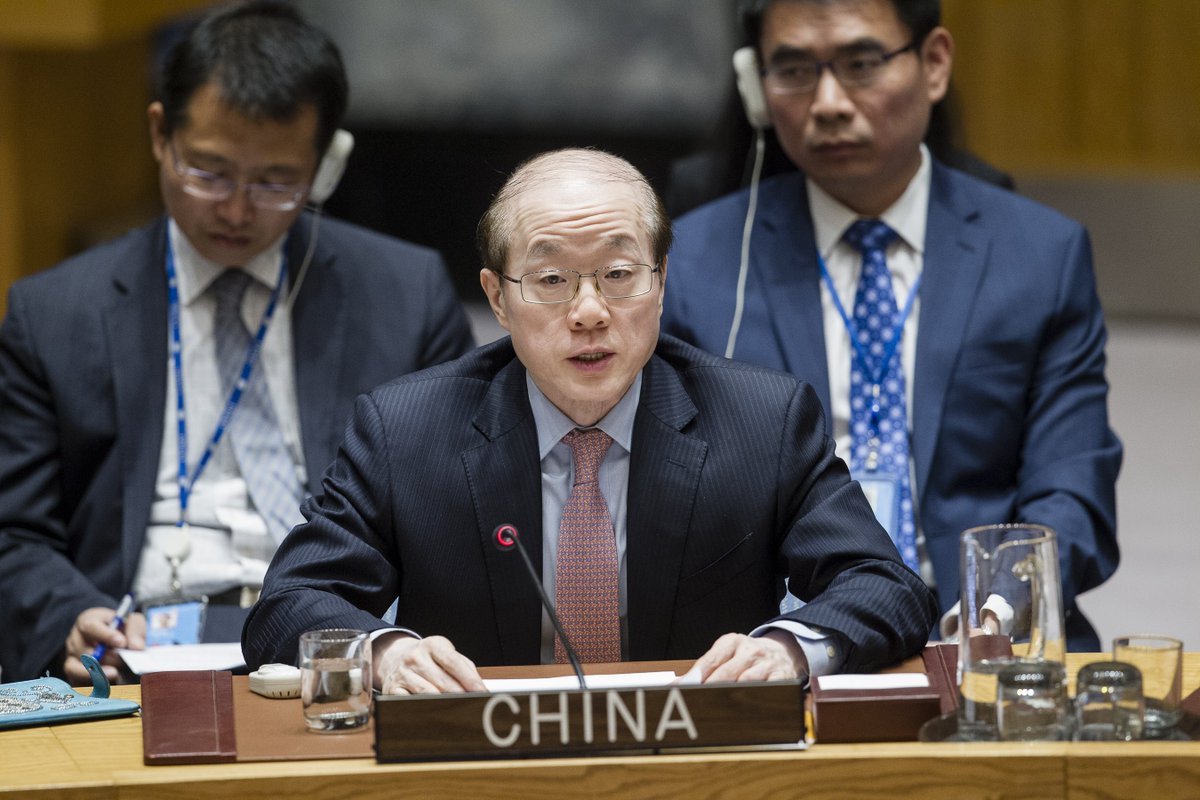 نائب المندوب الصيني لدي ​الأمم المتحدة