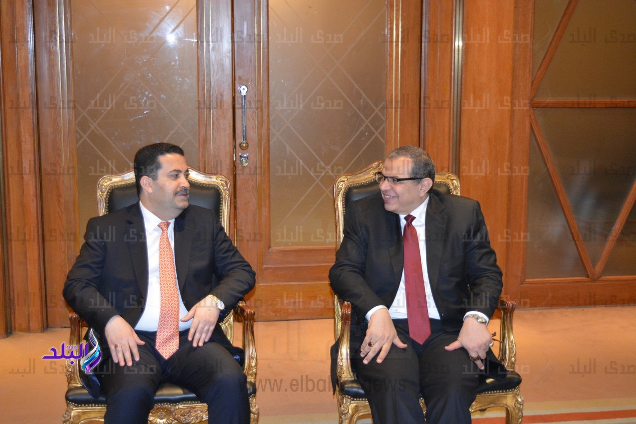 وزير القوى العاملة مع نظيره العراقي