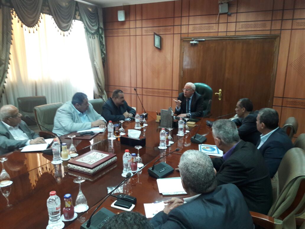 اجتماع محافظة بورسعيد