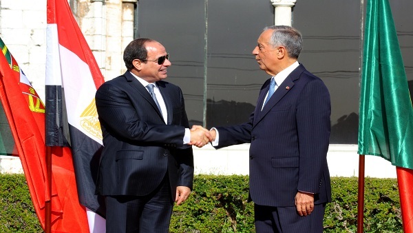 الرئيس السيسي ورئيس البرتغال.. أرشيفية الرئيس السيسي ورئيس البرتغال.. أرشيفية