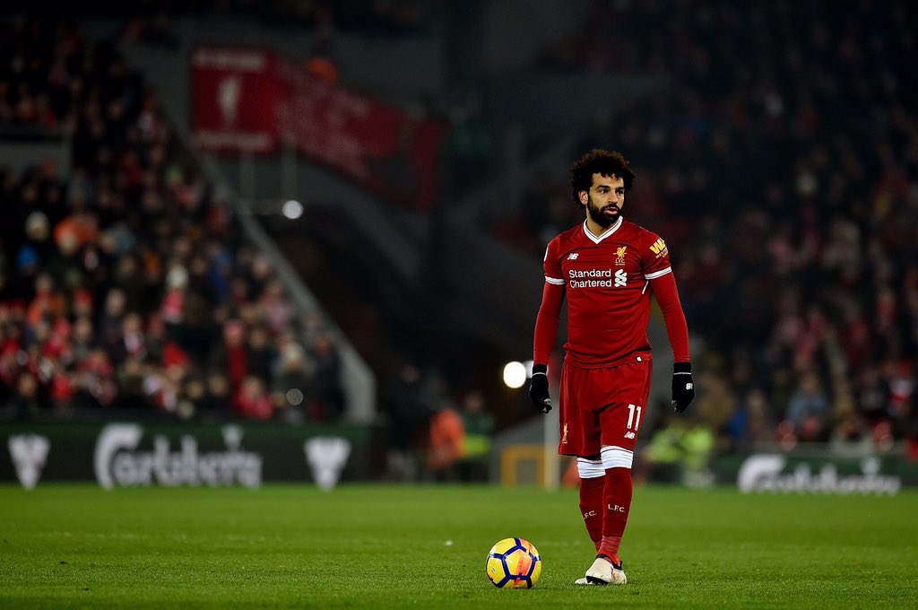 محمد صلاح نجم ليفربول الانجليزي 