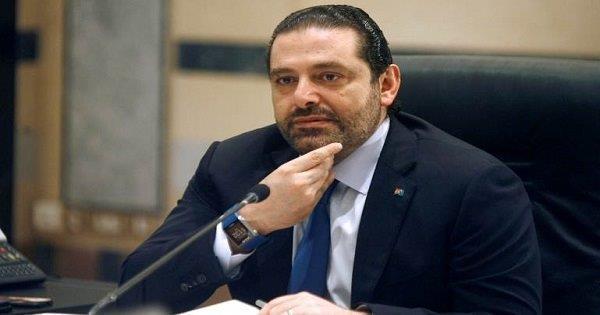  رئيس الوزراء اللبنانى سعد الحريرى