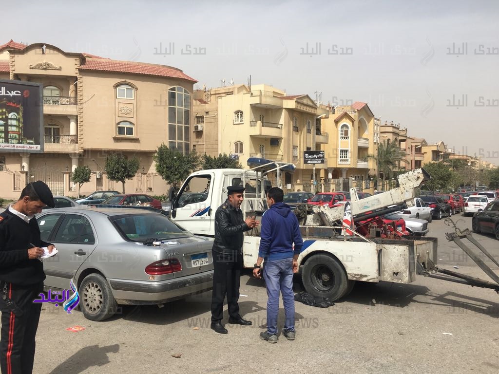 حملة لتطهير الشوارع من الاشغالات