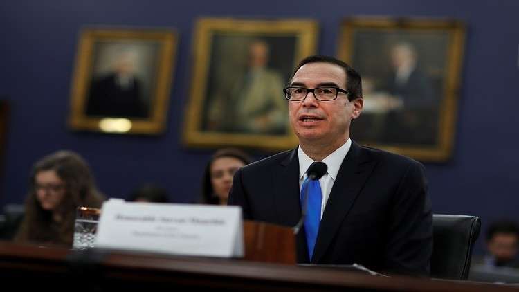 وزير الخزانة الأمريكي ستيفن منوتشين