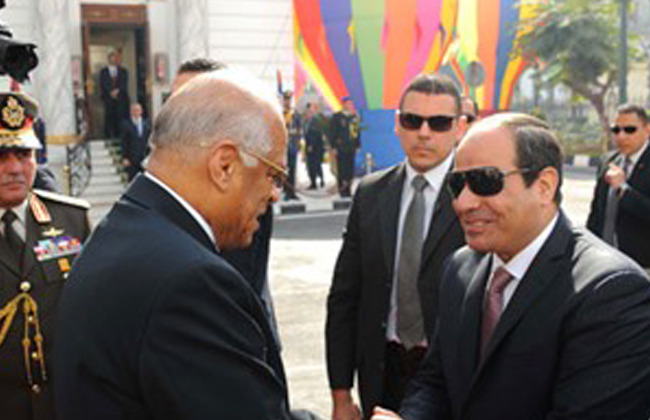 الرئيس عبد الفتاح السيسى والدكتور على عبد العال الرئيس عبد الفتاح السيسى والدكتور على عبد العال