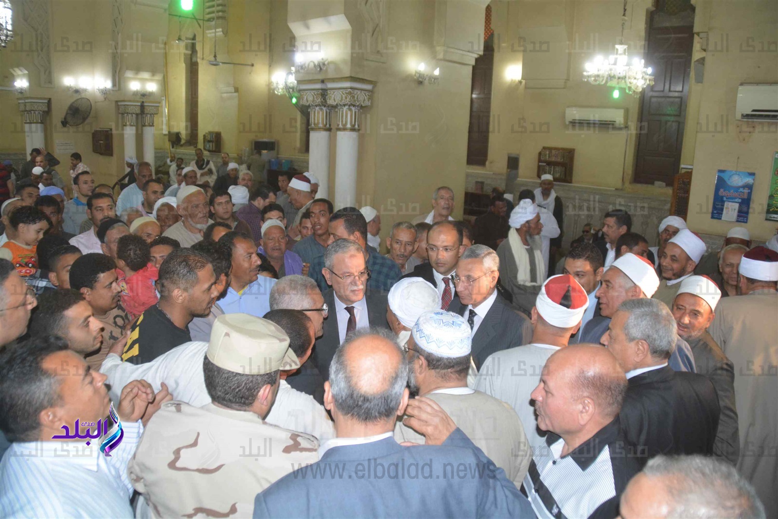 محافظ المنيا يشهد الاحتفال بذكرى ليلة الإسراء والمعراج 