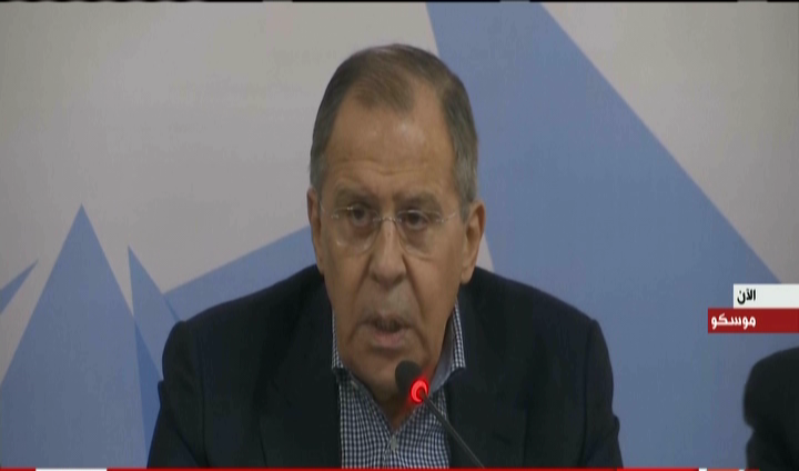 وزير الخارجية الروسي سيرجي لافروف