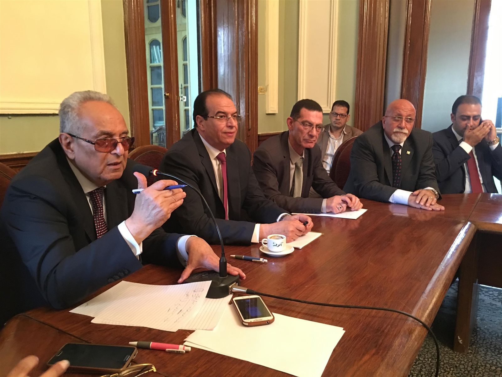 المستشار بهاء أبو شقة ، رئيس حزب الوفد