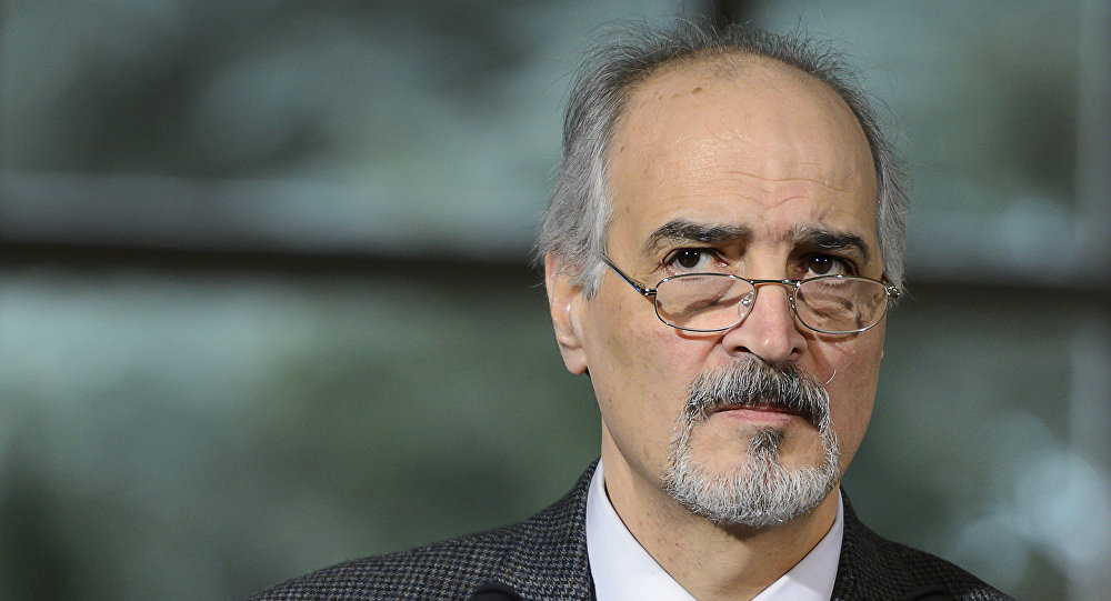 مندوب سوريا بالأمم المتحدة بشار الجعفري