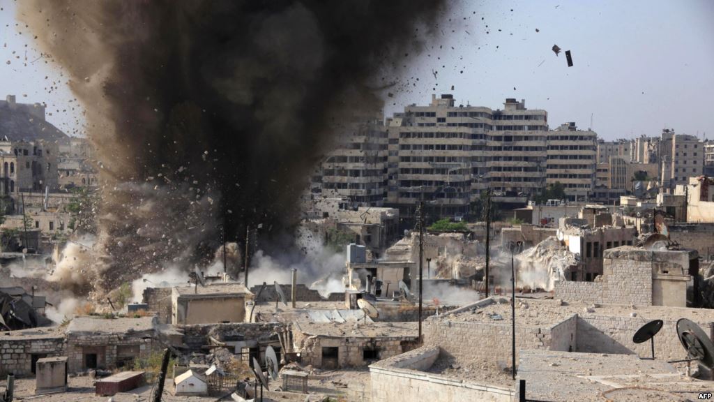 انفجار في حلب