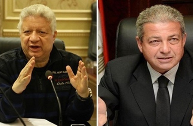 خالد عبدالعزيز ومرتضى منصور 