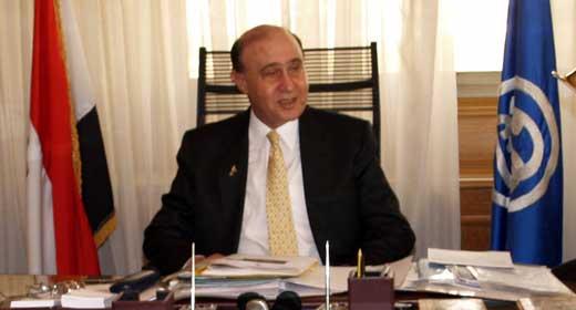  الفريق مهاب مميش رئيس هيئة قناة السويس