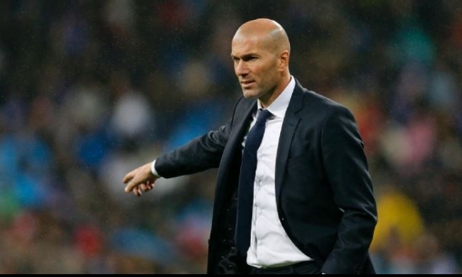 زيدان مدرب ريال مدريد 