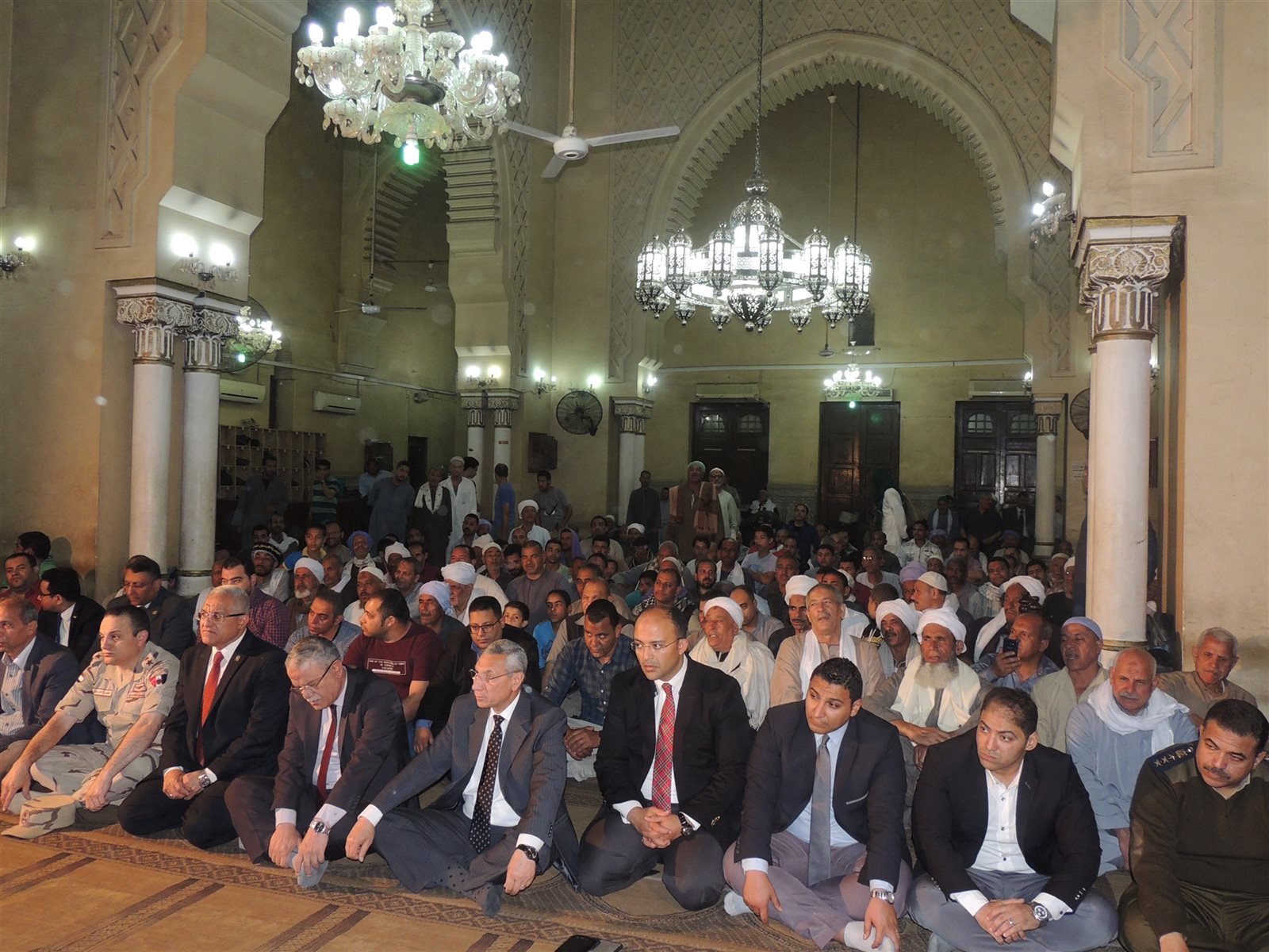 مدير أمن المنيا يشهد الاحتفال بليلة الإسراء والمعراج