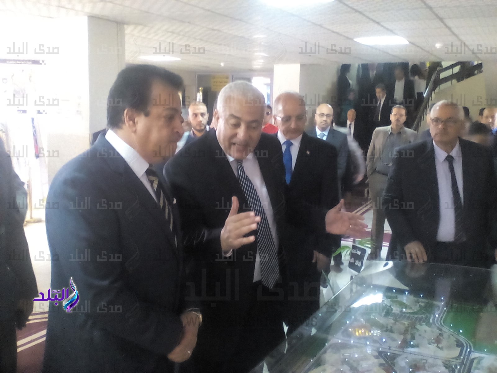وصول وزير التعليم العالي لجامعة السادات وصول وزير التعليم العالي لجامعة السادات