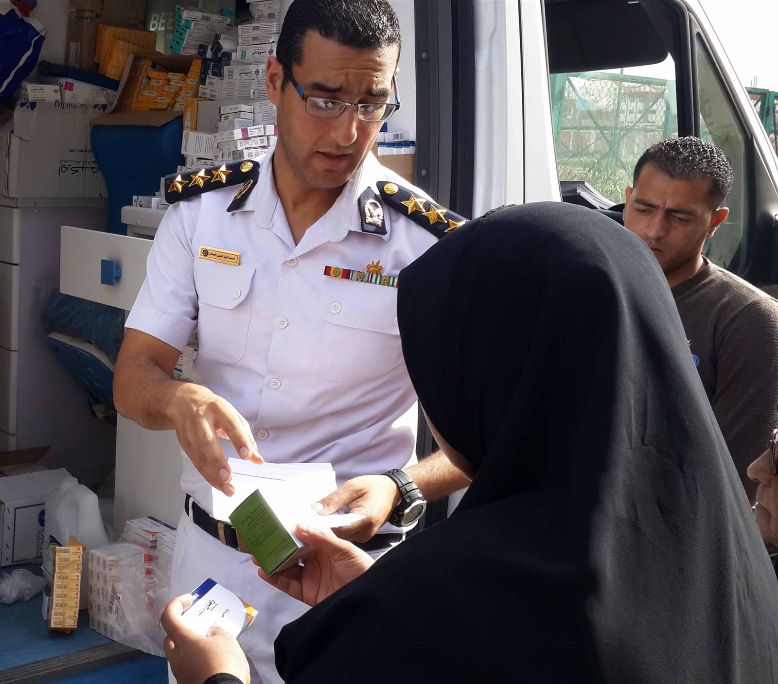 صورة أرشيفية - قافلة طبية وعلاجية