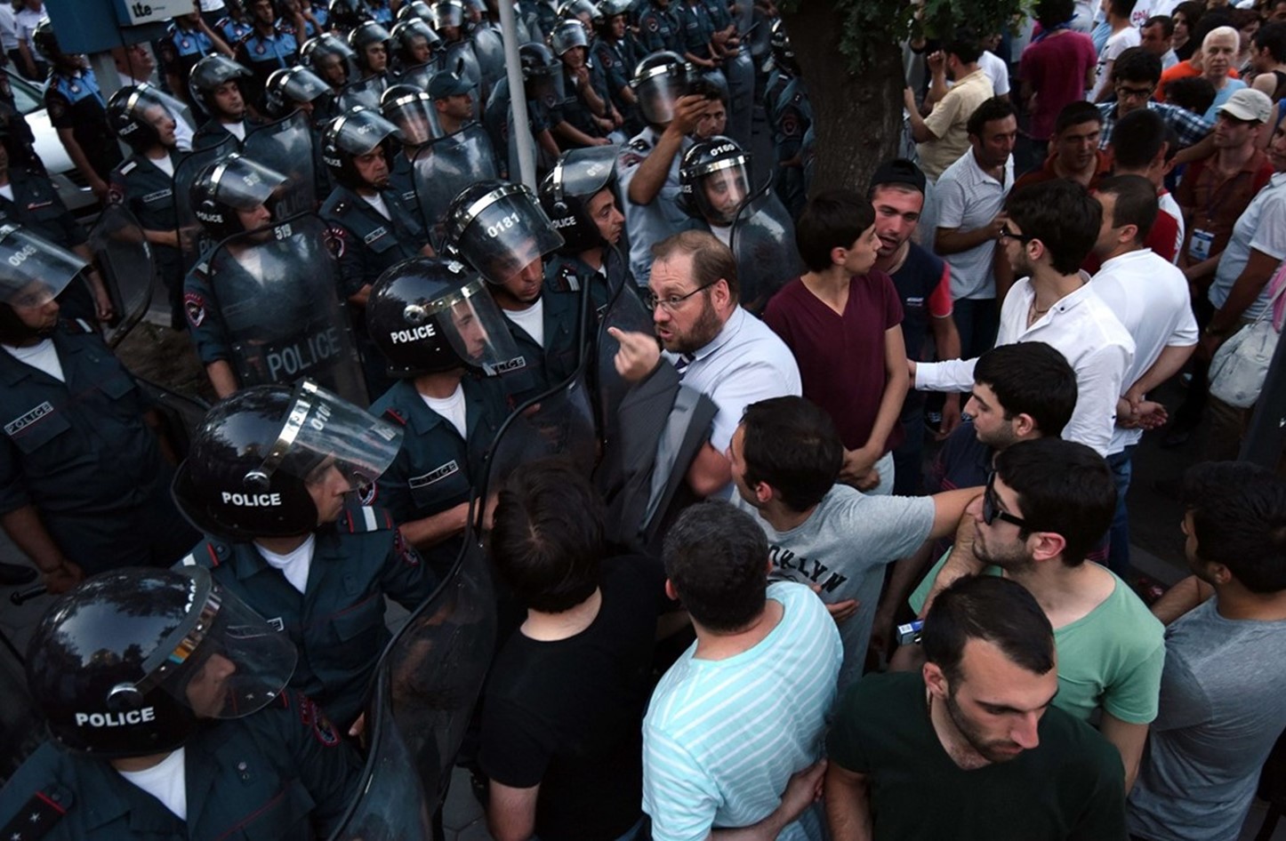 احتجاجات فى ارمينيا