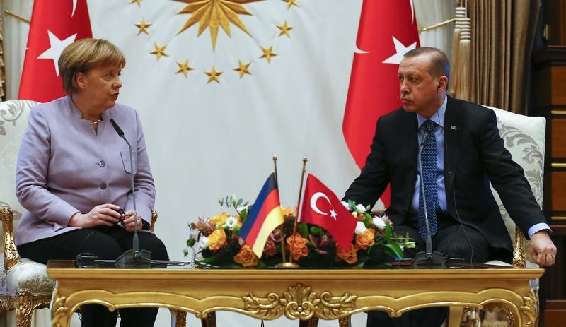  ميركل وإردوغان