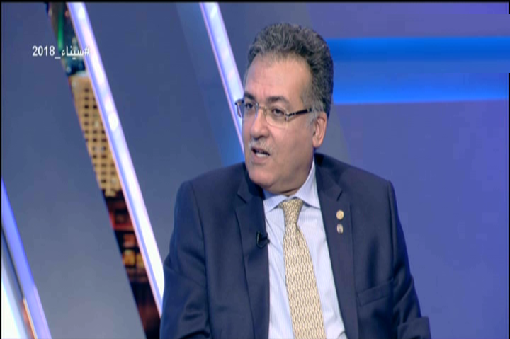  مدحت اسطفانوس رئيس شعبة منتجي الأسمنت باتحاد الصناعات،