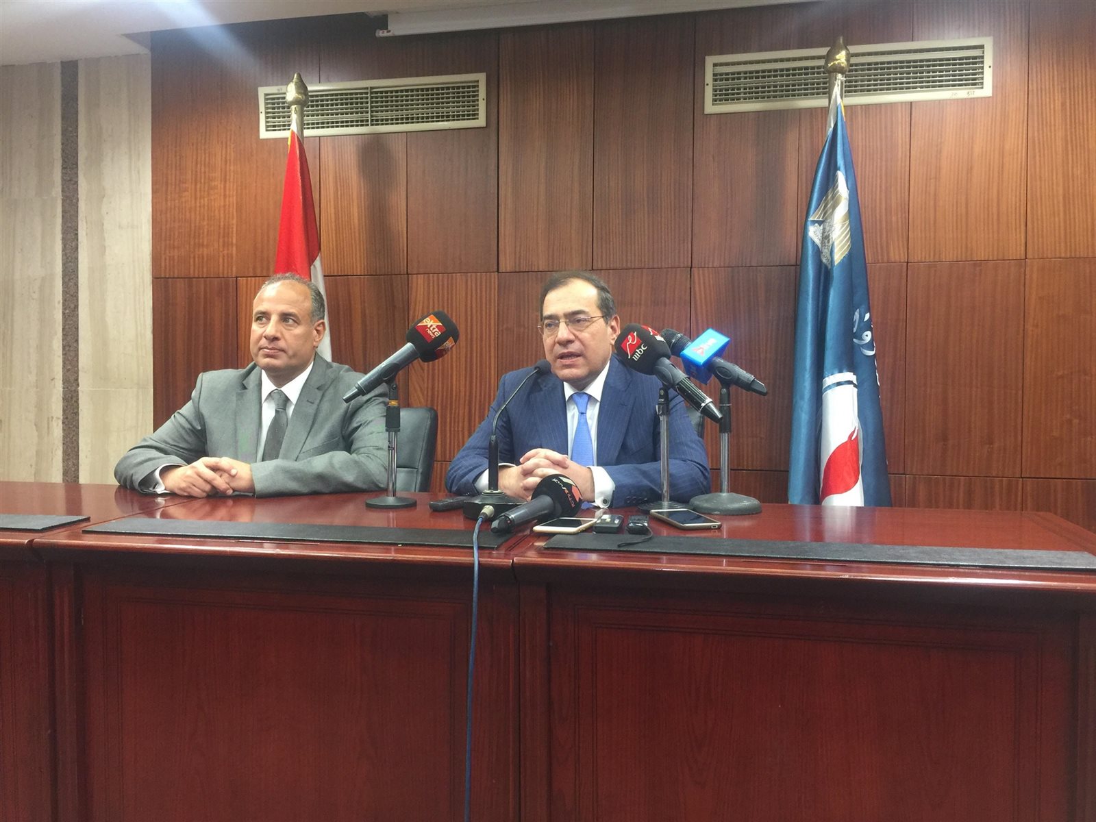 الملا خلال مؤتمر "اموك 2018 "