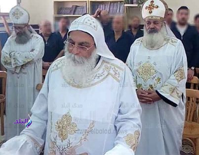 قداس لنزلاء سجن المرج قداس لنزلاء سجن المرج