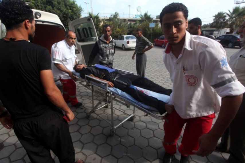 إصابة شاب فلسطيني برصاص الاحتلال