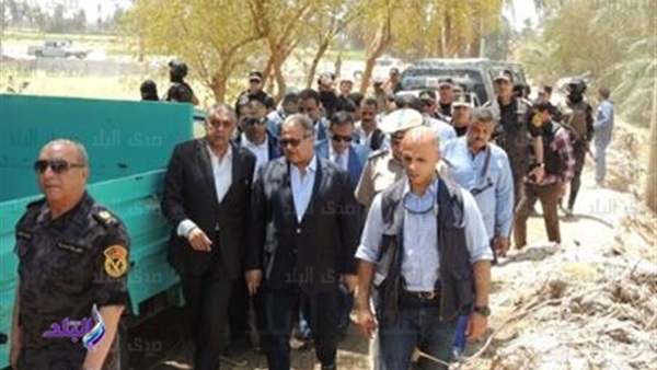 اللواء جمال عبد البارى يقود حملة امنية