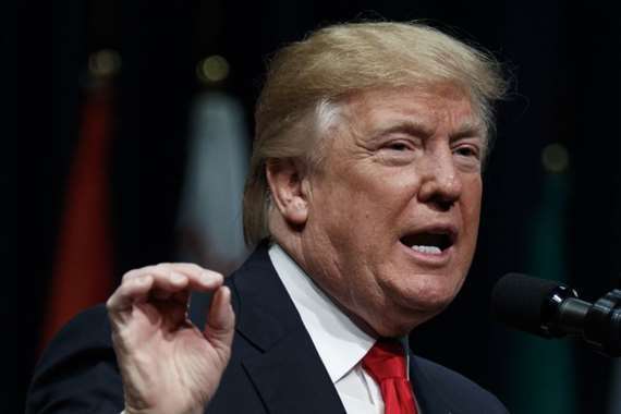 الرئيس الأمريكي دونالد ترامب