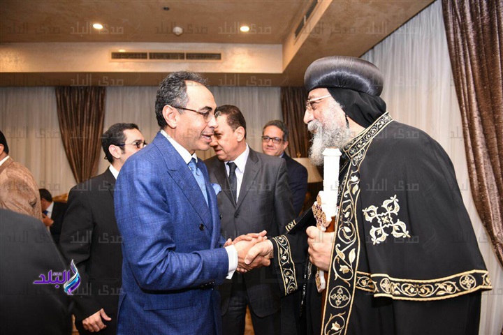 البابا تواضروس يهنىء «سري الدين»