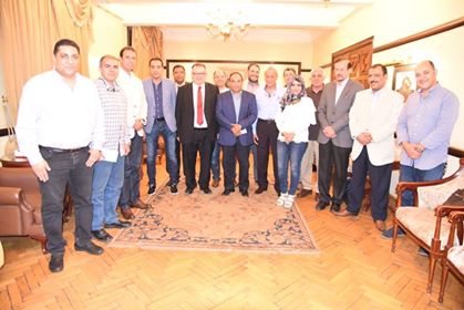 رئيس الصيد يستقبل مشرف ومجلس إدارة اتحاد تنس الطاولة رئيس الصيد يستقبل مشرف ومجلس إدارة اتحاد تنس الطاولة