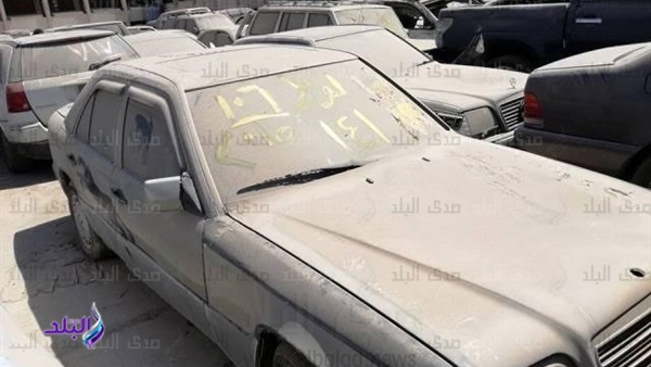 سيارات جمارك مطار القاهرة - صورة أرشيفية سيارات جمارك مطار القاهرة - صورة أرشيفية