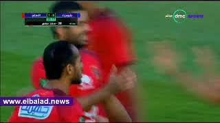سعد سمير يتقدم للأهلى برأسية فى مرمى بتروجت