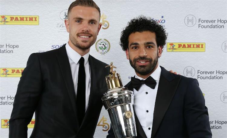 محمد صلاح وجوردان هندرسون محمد صلاح وجوردان هندرسون