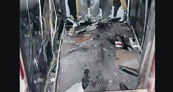 صورة أرشيفية - سقوط مصعد