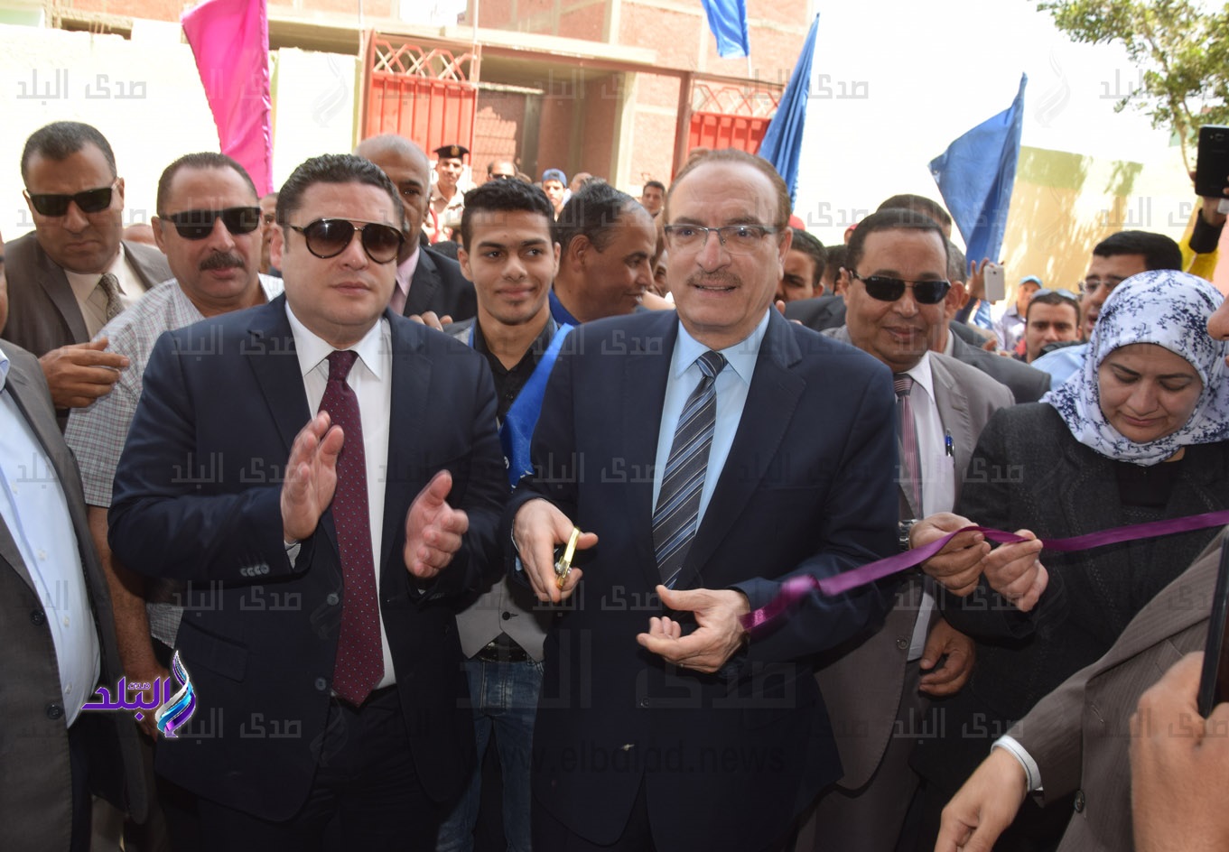 محافظ بني سويف يفتتح ويتفقد مشروعات خدمية