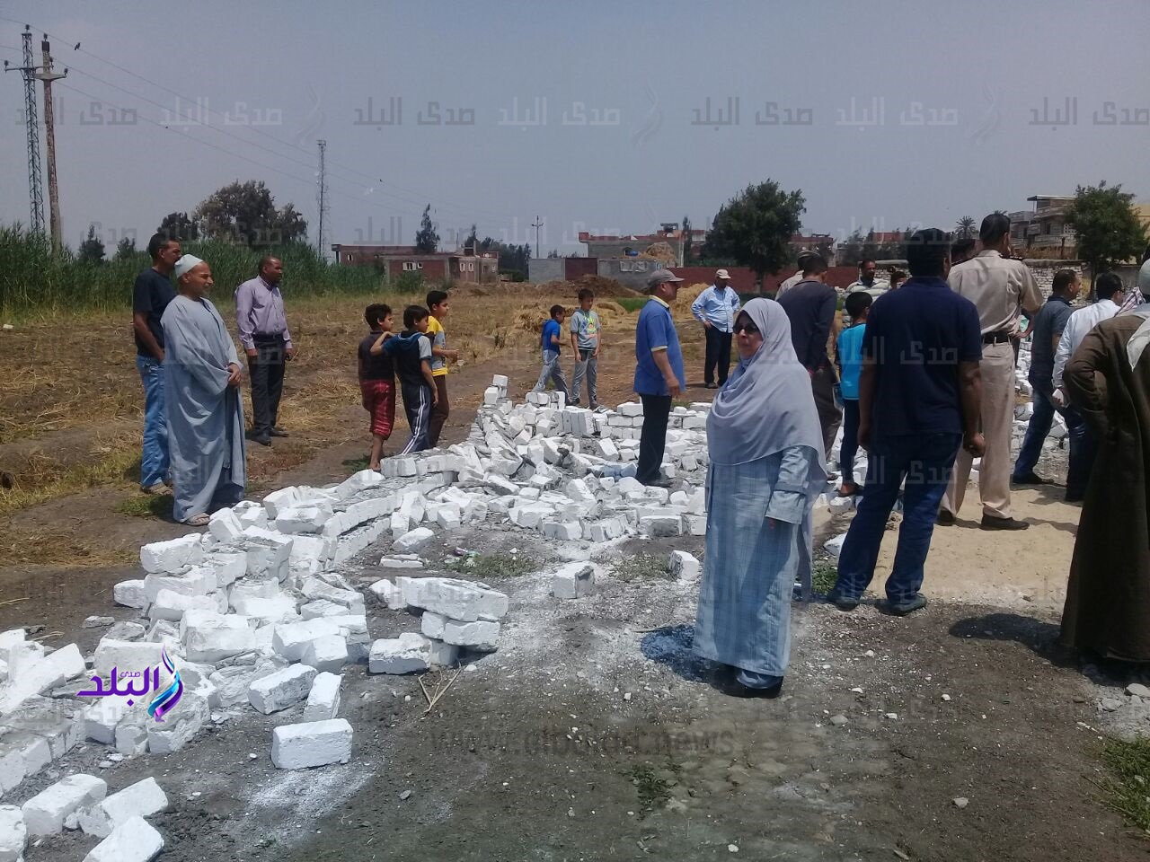 حملة إزالة بقرية سنهور