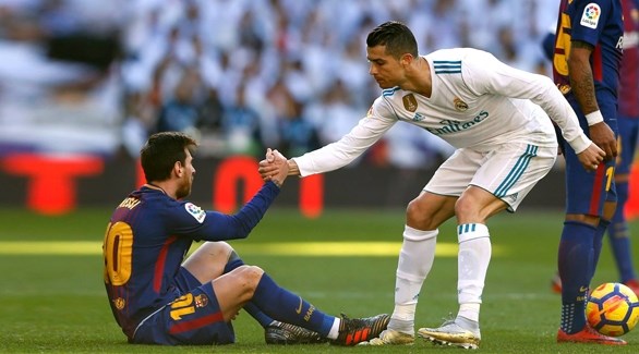 ميسي ورونالدو