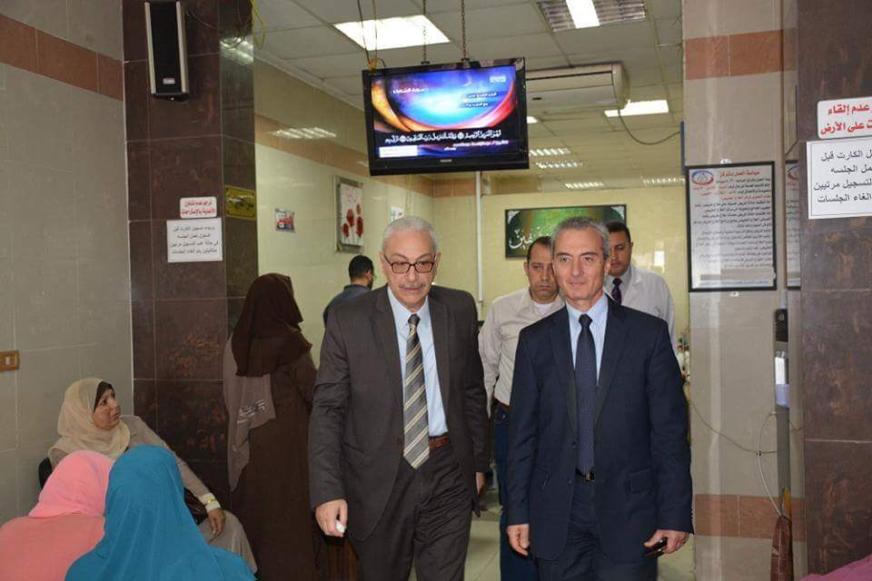نائب رئيس هيئة التأمين الصحي يتفقد مستشفى المجمع الطبي بطنطا نائب رئيس هيئة التأمين الصحي يتفقد مستشفى المجمع الطبي بطنطا