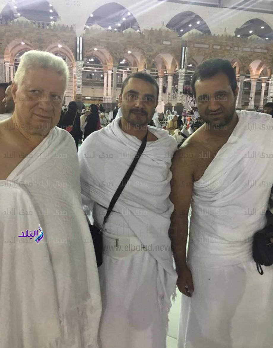 احمد ومرتضى منصور فى المسجد الحرام 